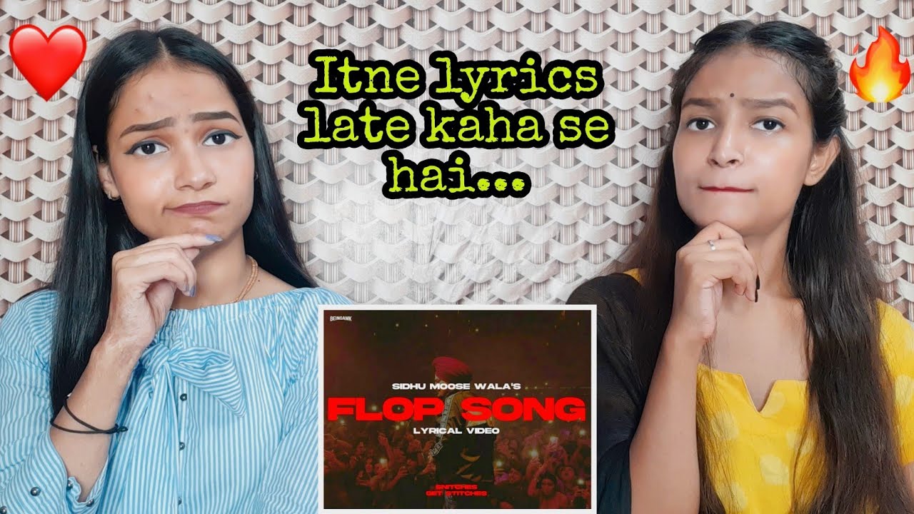 Sidhu Moose Wala - Flop ft. Amar Sandhu | Reaction Video | Reactions Hut | #reactionvideo