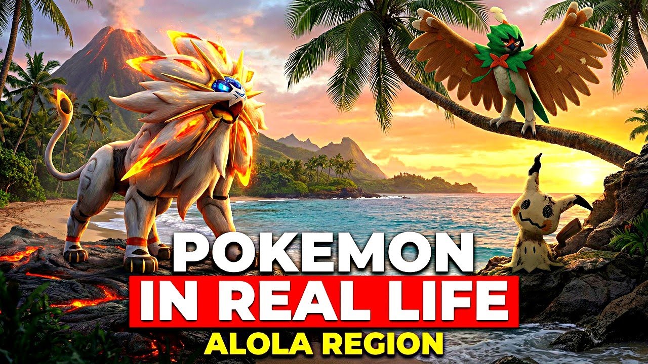 Pokémon In Real Life | All 88 Alola Region (Gen 7 Reimagined With AI)