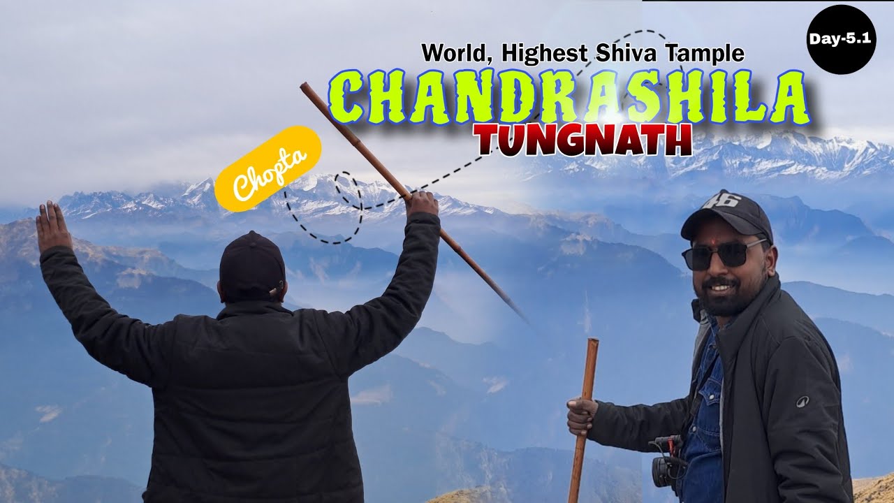 World Highest Shiva Temple Tak Akela Safar | Tungnath–Chandrashila Trek