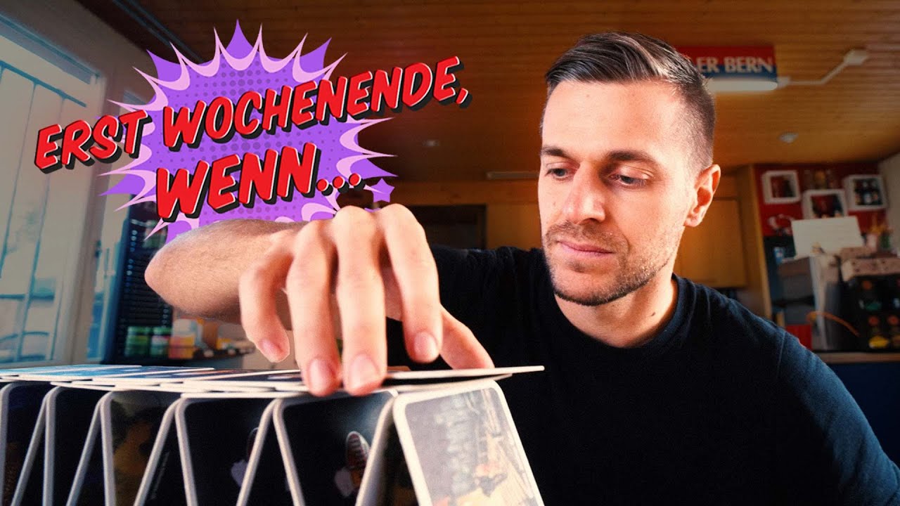 Erst Wochenende, wenn... - Payback Edition - Die Bierdeckel Pyramide