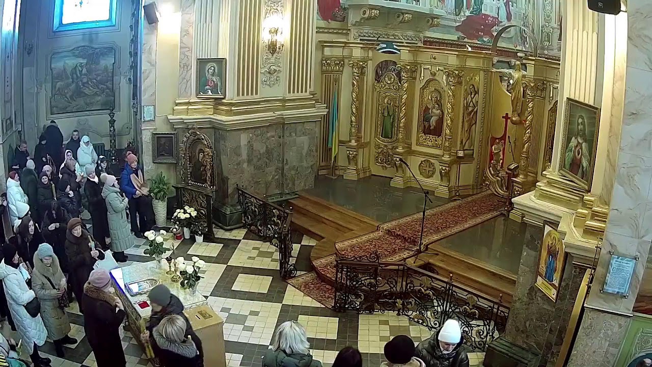 Пряма трансляція Богослужінь з Архикатедрального Собору НЗПБ м. Тернопіль УГКЦ