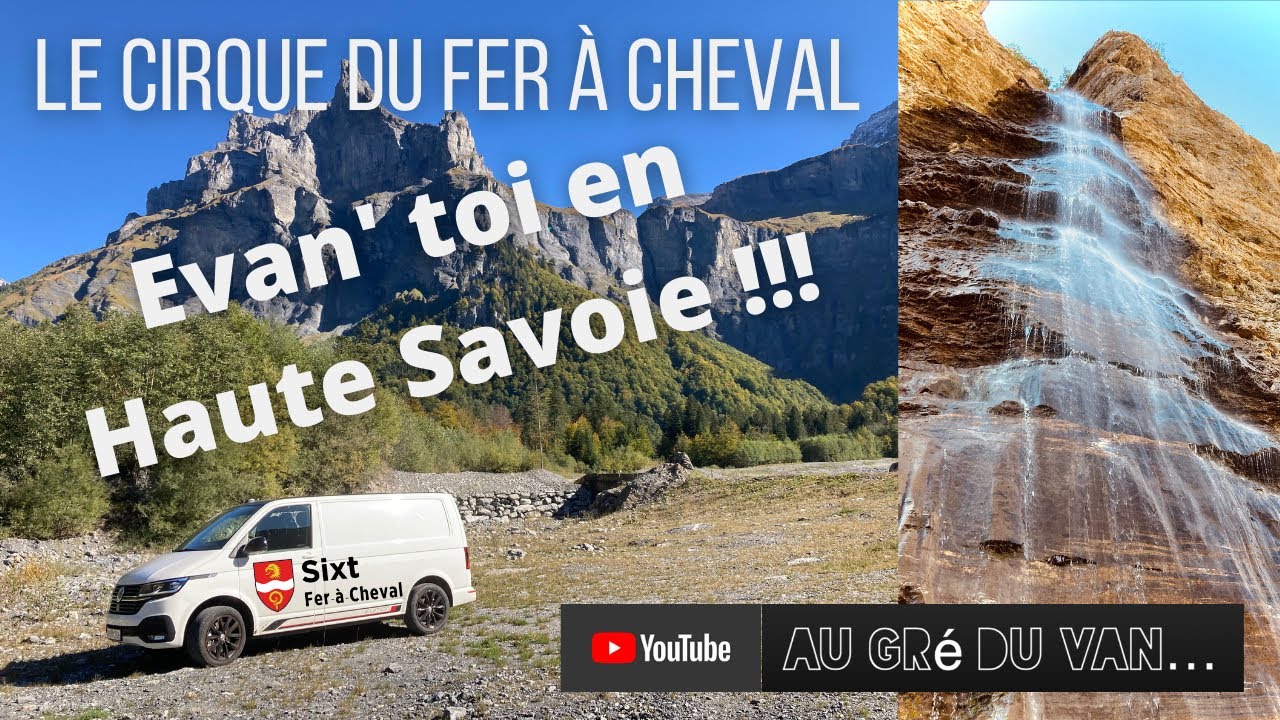 Evan'toi en Haute Savoie ! Volkswagen Transporter T6.1. Cirque du Fer-à-cheval - Col de Joux Plane