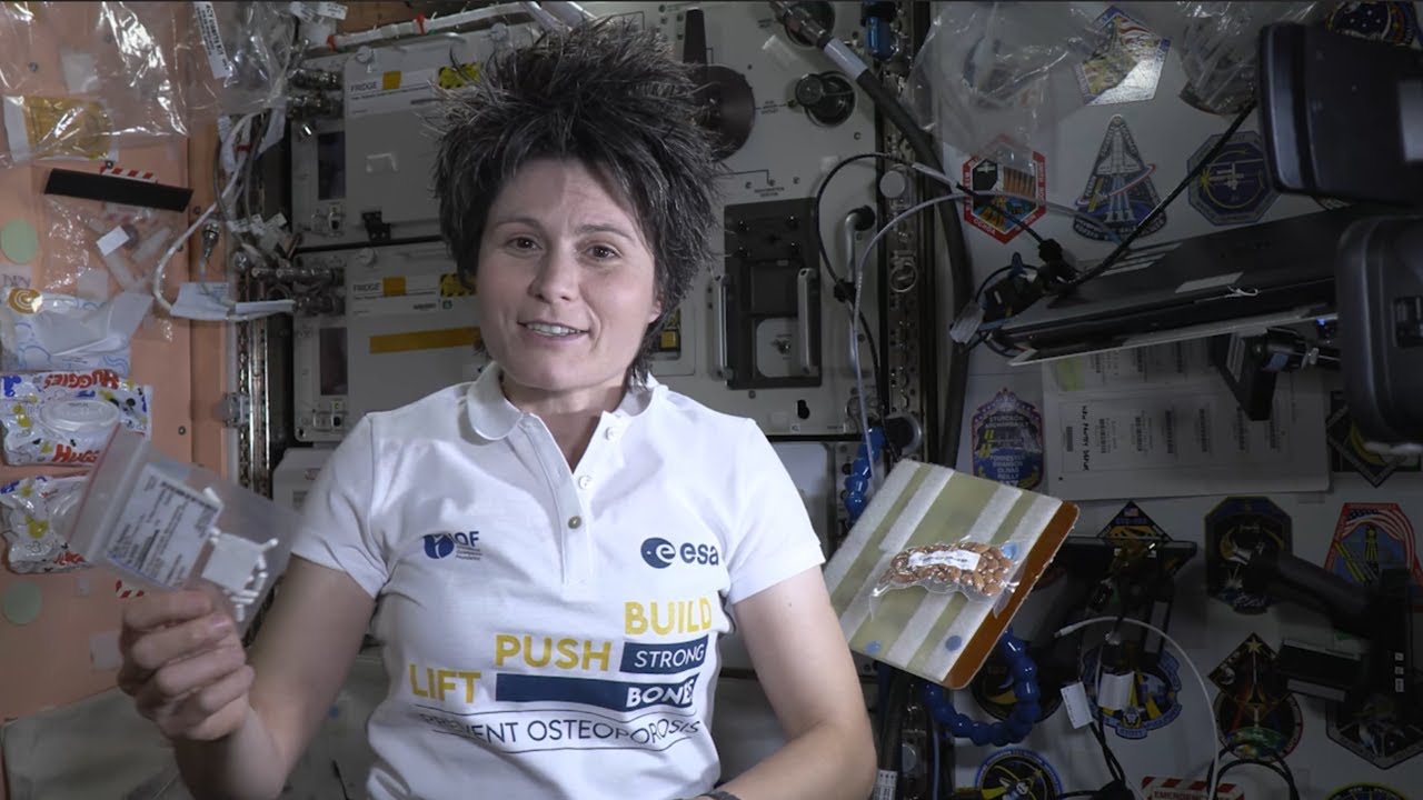 Getting the sunshine vitamin in space with ESA Astronaut Samantha Cristoforetti