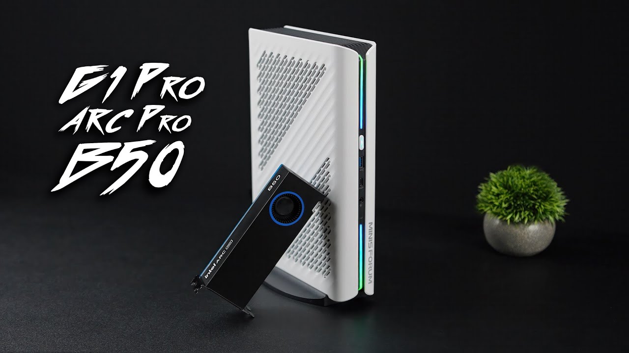 G1 Pro + Intel Arc B50 16 ГБ видеопамяти! Компактная рабочая станция и игровой компьютер.