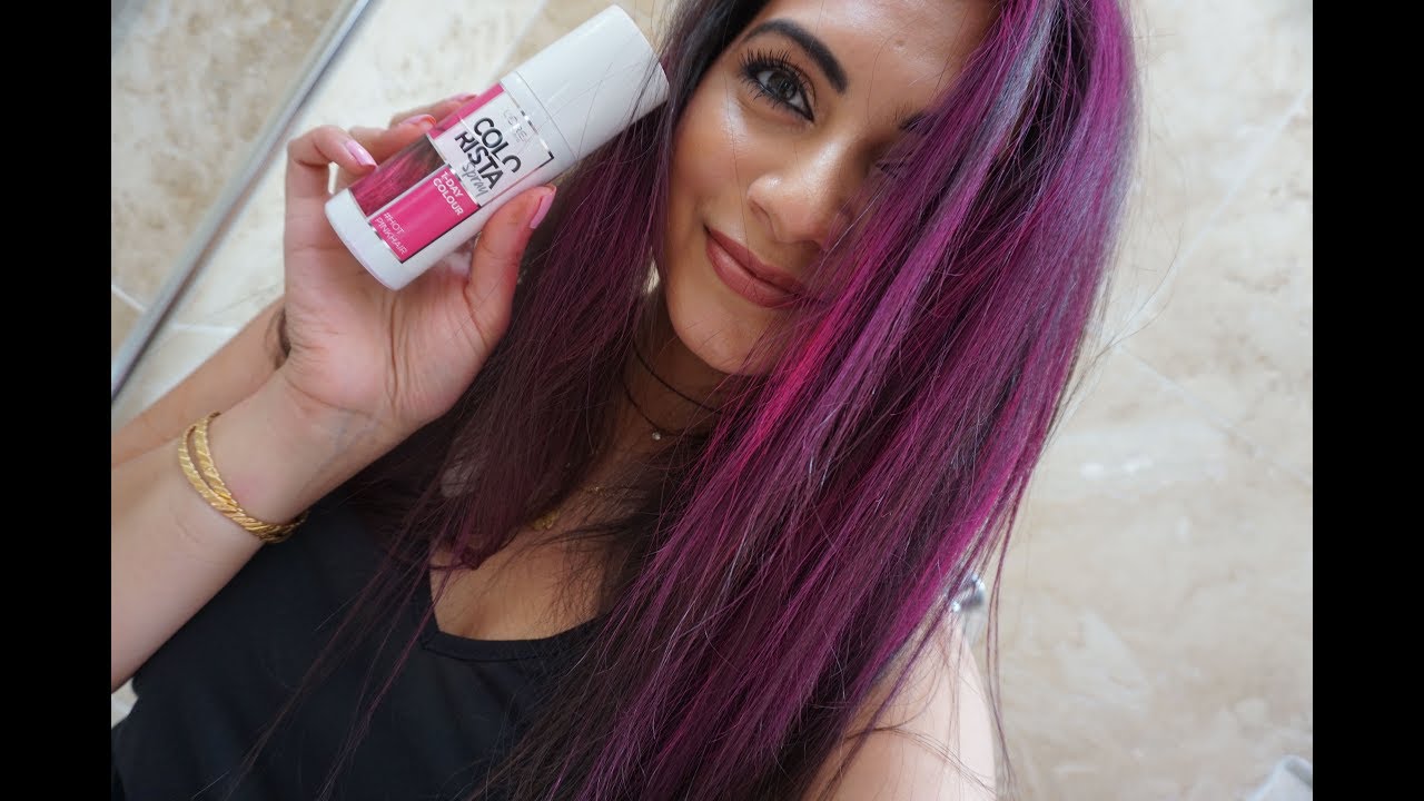 Dyed my hair Pink!! Loreal Colourista!