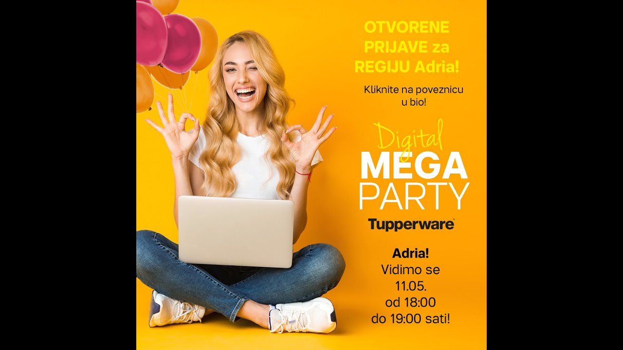 Tupperware Mega Party sa Enisom Bešlagićem