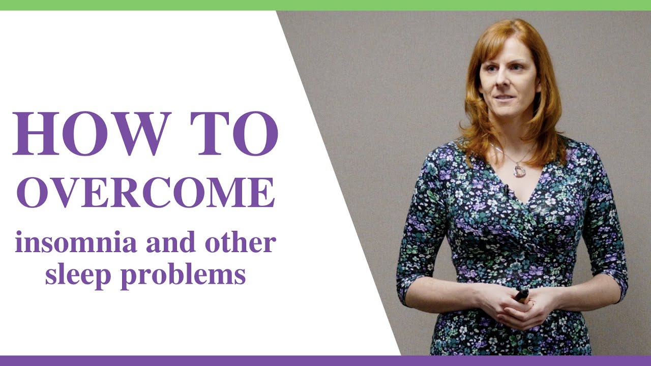How to overcome insomnia and other sleep problems - The Professional Speaking Association Showcase