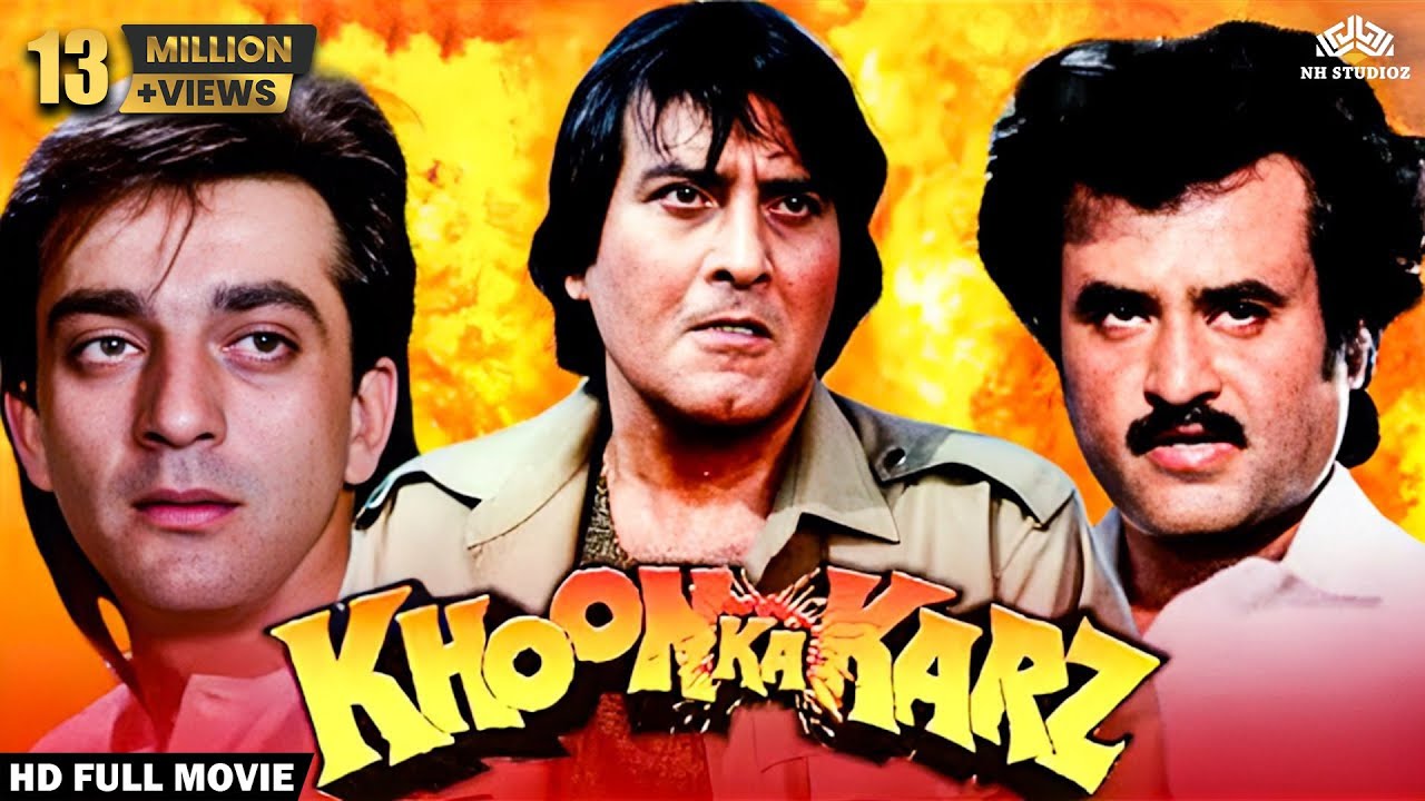 Khoon Ka Karz Full Hindi Movie | Rajinikanth, Sanjay Dutt, Vinod Khanna | Best Action Movies