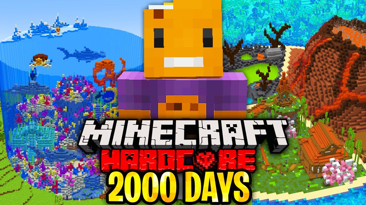 I Survived 2000 Days in Minecraft Hardcore [FULL MOVIE]