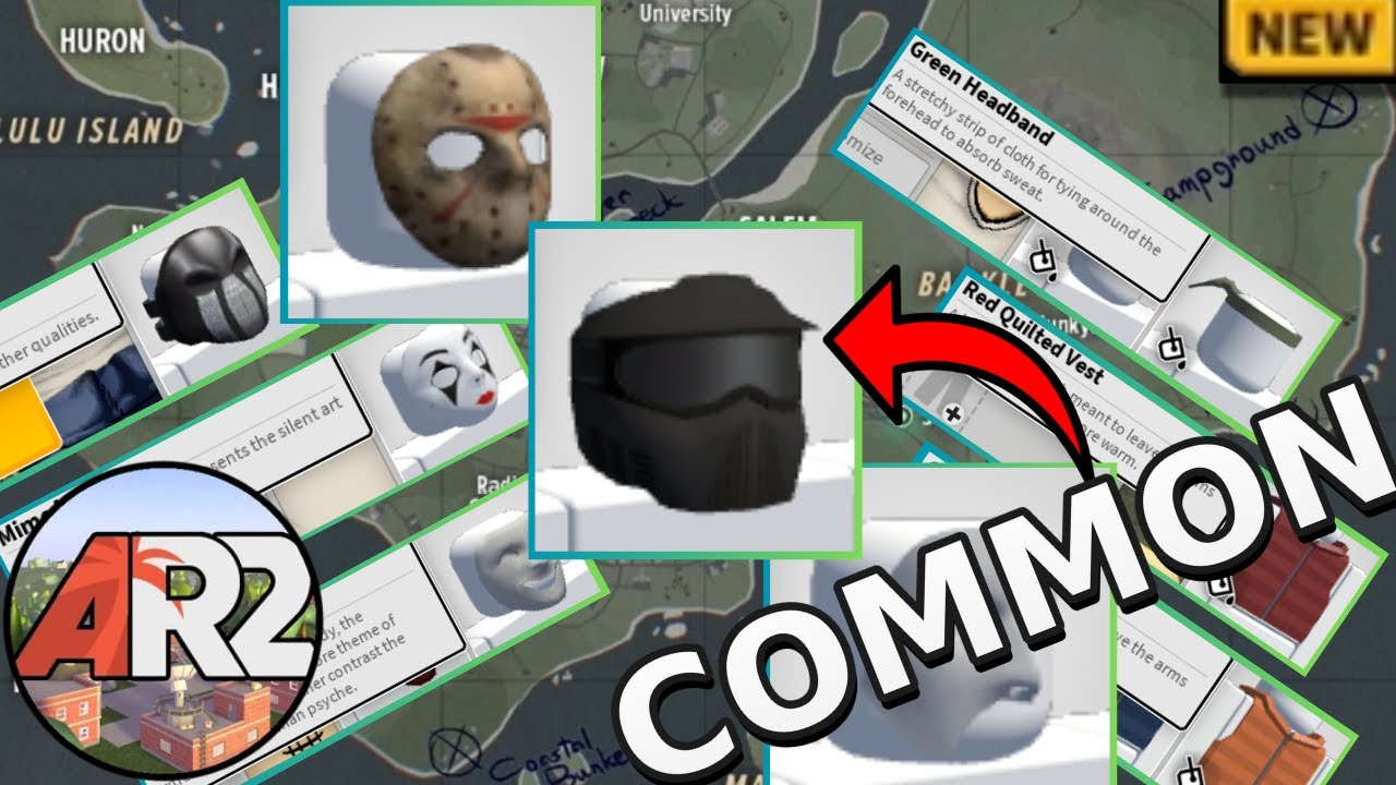 ALL COMMON CLOTHING ITEMS Cosmetic Loot Guide!!! - Apocalypse Rising 2 (2025)