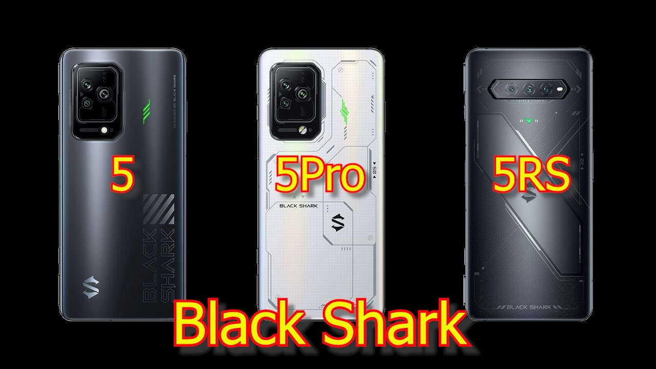 Black Shark 5 Pro, Black Shark 5, Black Shark 5 RS. Всё, что нужно знать за 8 минут