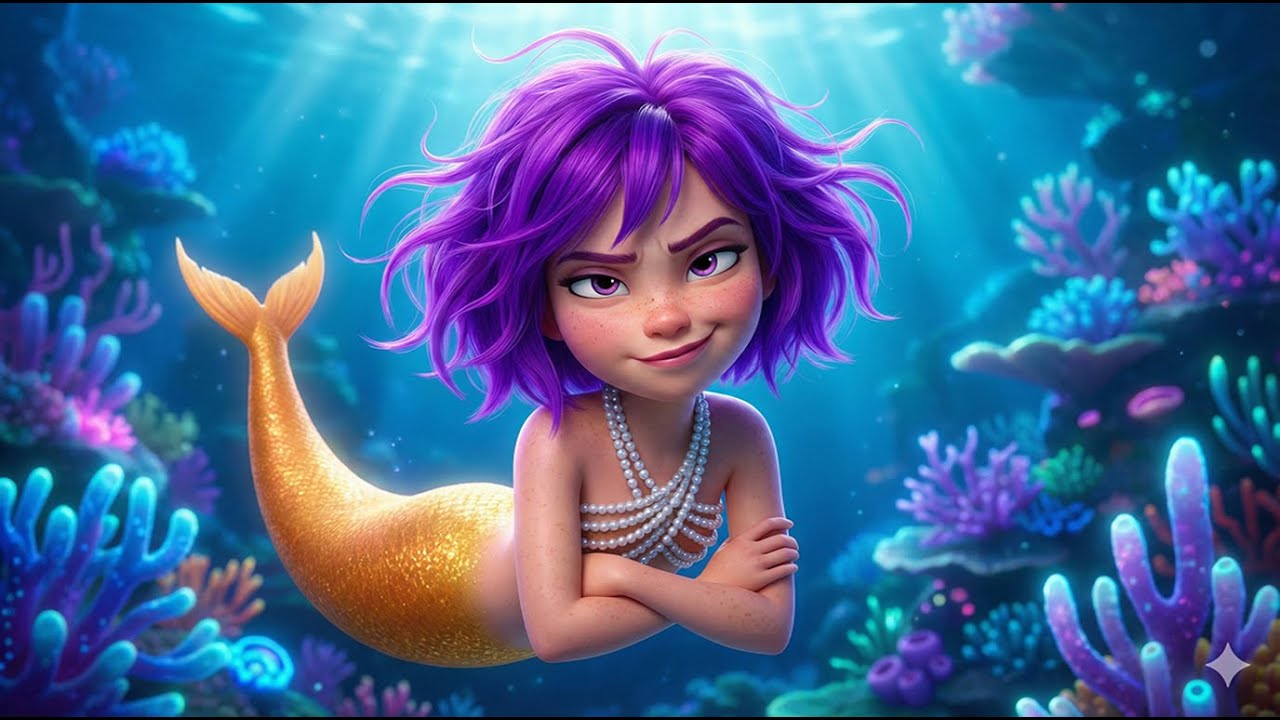 The Royal Mermaid 🌊 A fairytale about courage and the wisdom of the deep