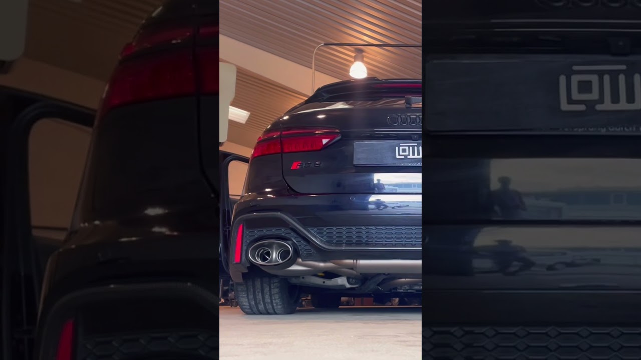 Audi RS6 Avant MTM Akrapovic Exhaust Start
