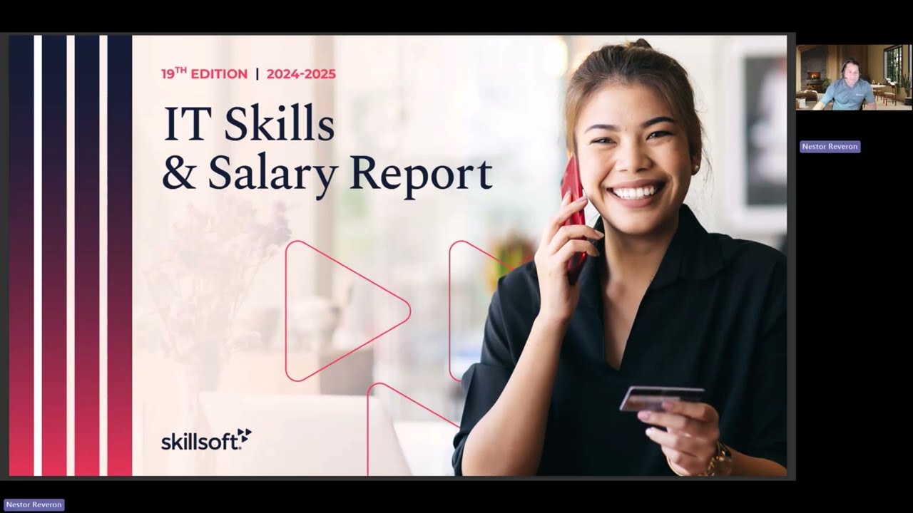 Certificaciones y Salarios en TI 2025: El Reporte que Todo Profesional Debe Conocer. @skillsoft