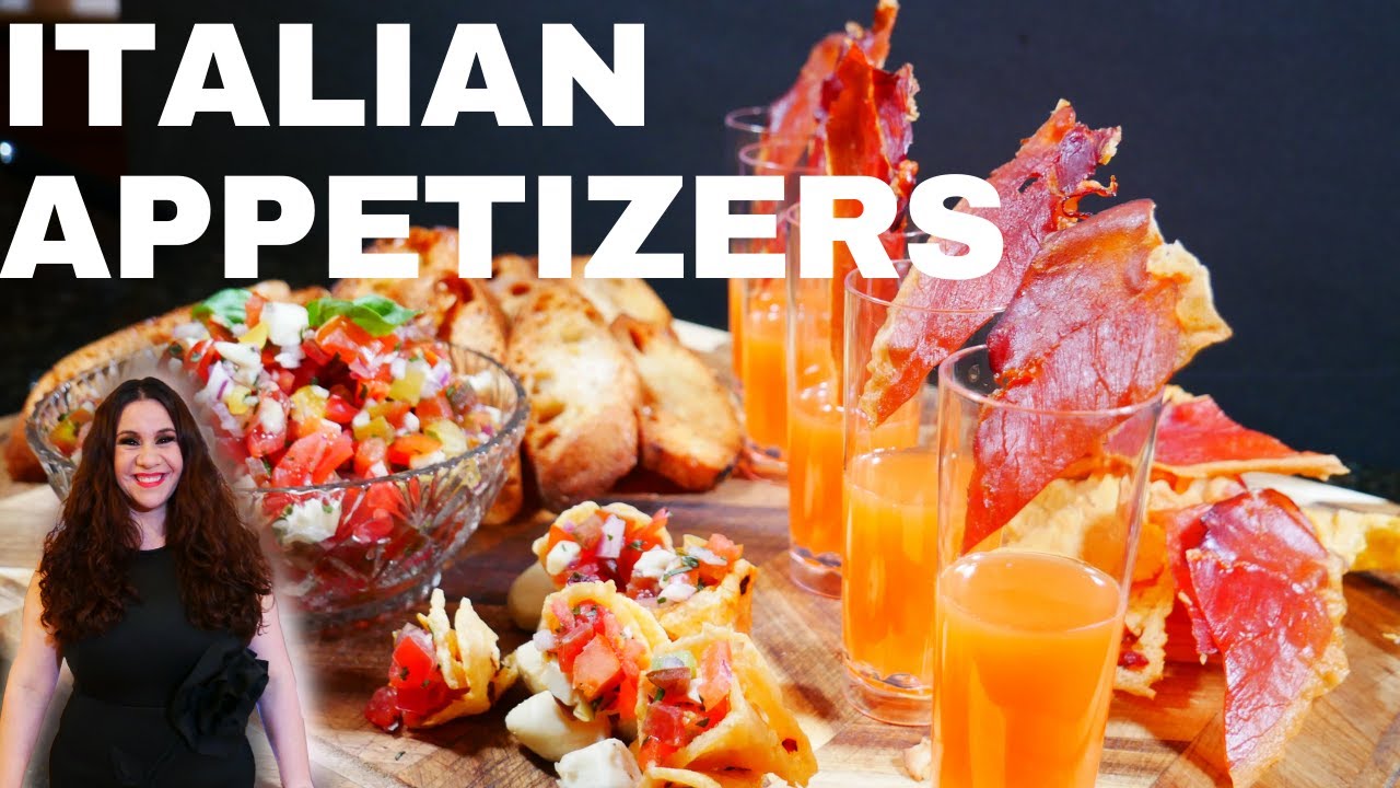 Italian Appetizers #ItalianDinnerParty2021