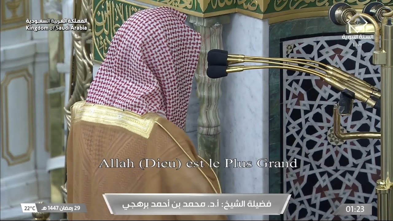 صلاة التهجد | ليلة ٢٩ رمضان ١٤٤٧هـ | الشيخ محمد برهجي | المسجد النبوي بالمدينة المنورة 