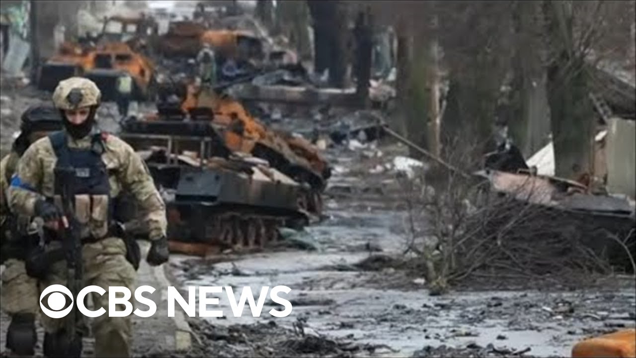 Ukrainian officials say Russian troops killed hundreds of civilians in Bucha, a town outside of Kyiv