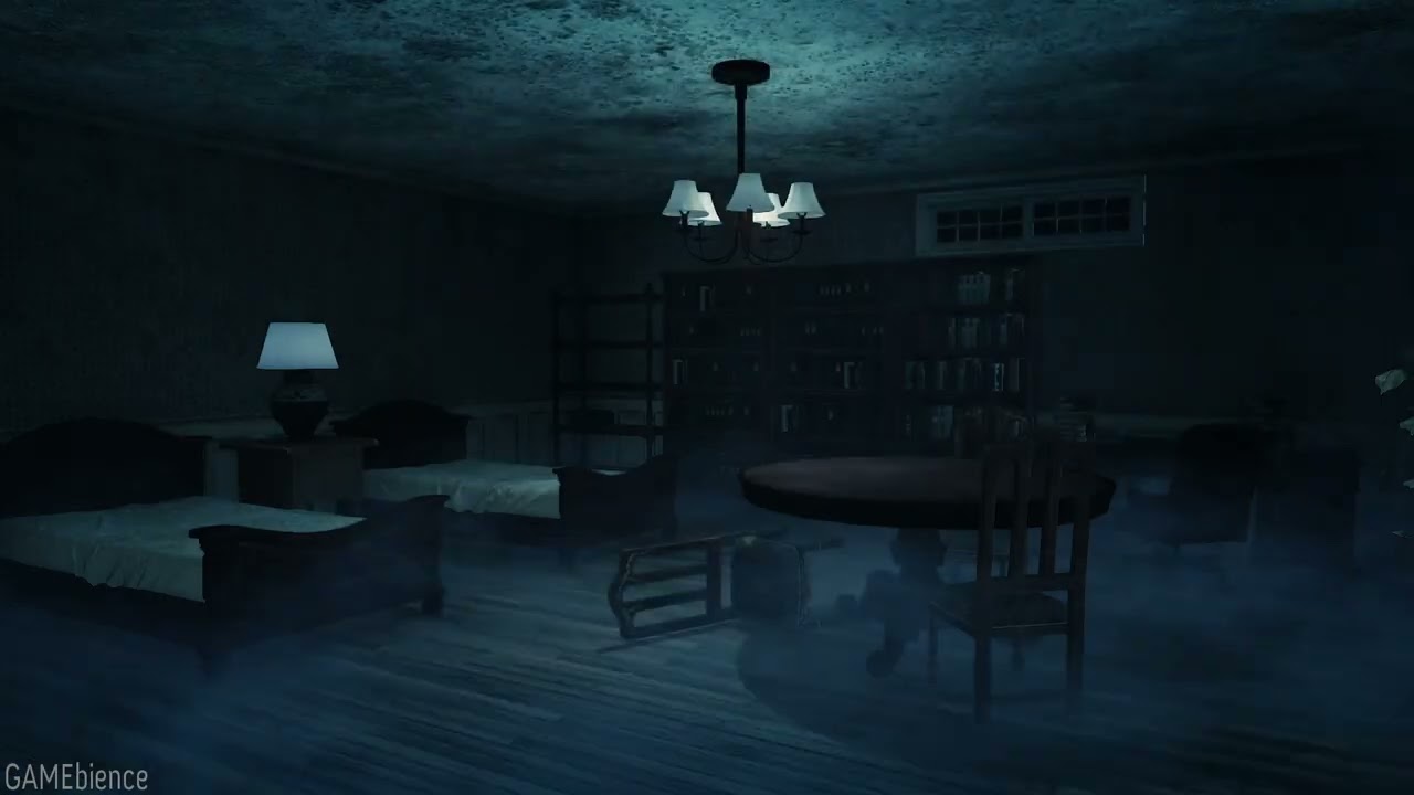 3 Hour - The Evil Within 2 - Cold Bedroom with Flickering Lights Ambience