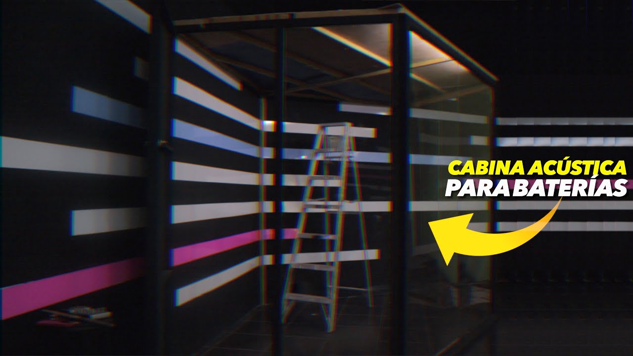 ASÍ HICIMOS NUESTRA CABINA DE BATERIA🥁