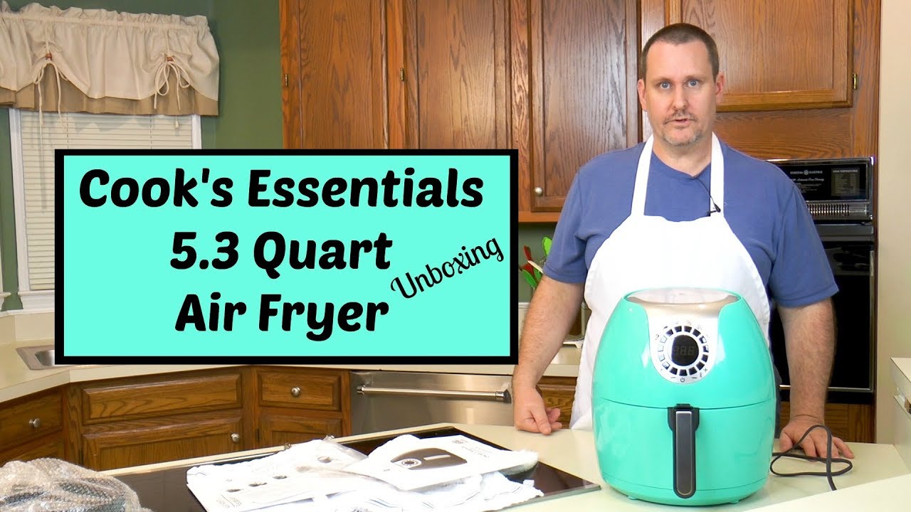Cook's Essentials Air Fryer Unboxing ~ 5.3 Quart Air Fryer ~ Amy Learns to Cook