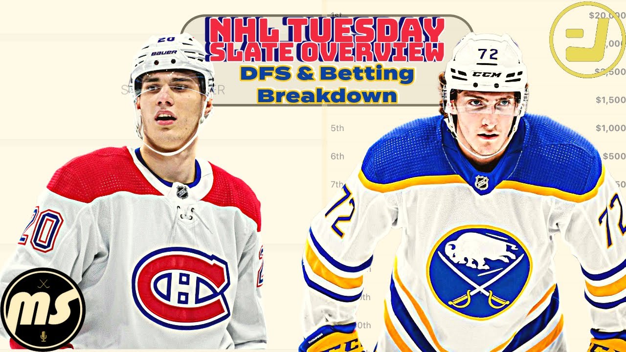 NHL DFS & Betting Breakdown - Tuesday MASSIVE Slate