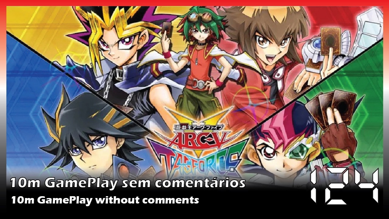 YuGiOh Tag Force Special Parte 124 - 10m de Gameplay de Fundo Sem Comentários