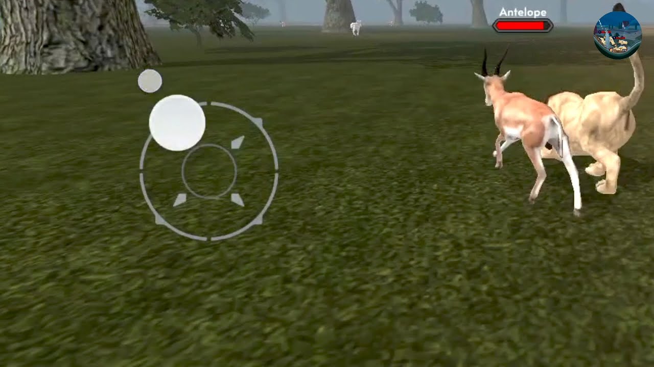Lion vs Deer Hunting Gameplay | Wild Jungle Animal Game
