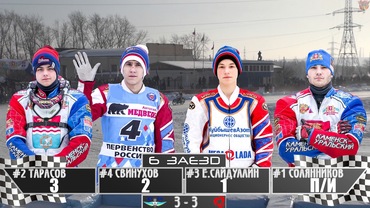 04.02.2018 Мотогонки на льду.Финал КПРЮ-2018/Eisspeedway FINAL Juniors Teams(U21)RUSSIA/Icespeedway