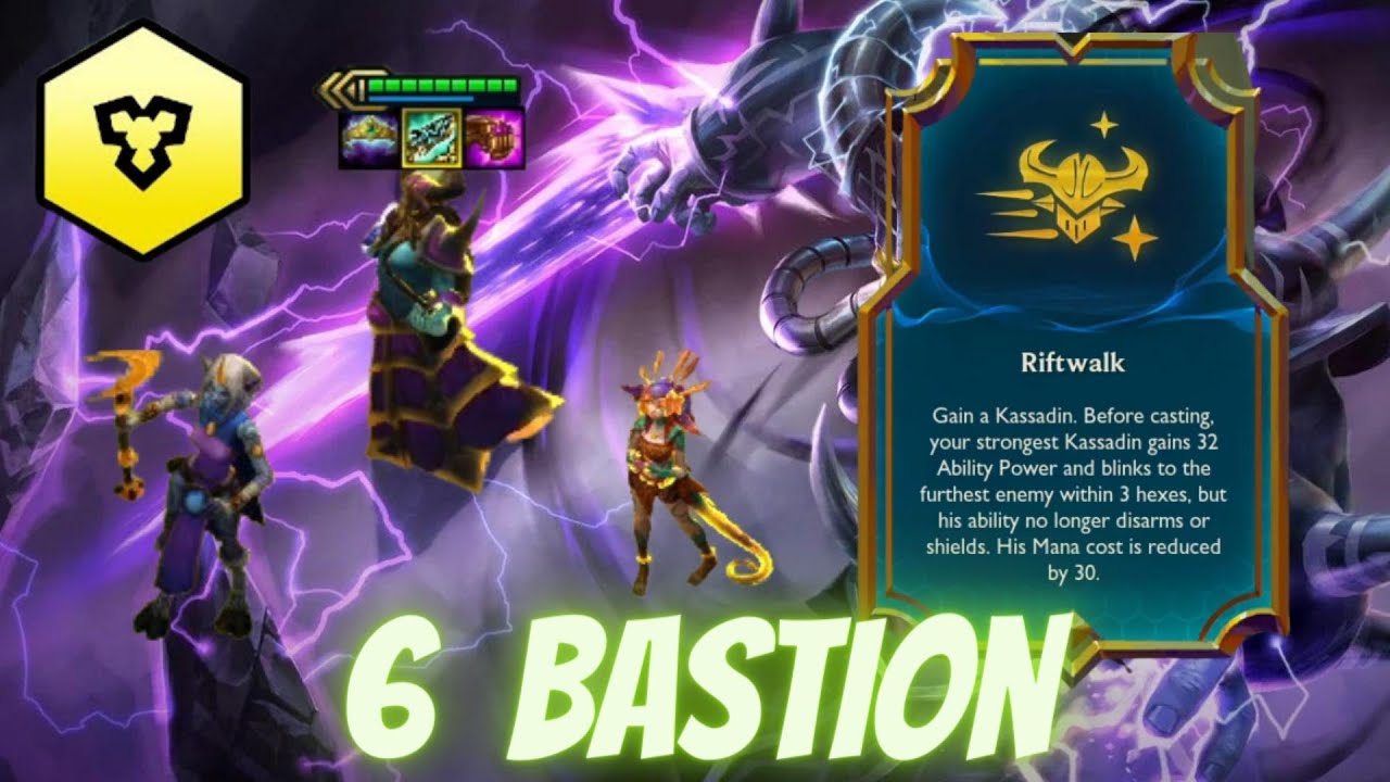 Set9.5  ⭐⭐⭐ 3 Star Kassadin Can Dominate ?  | ft. 6 Bastion