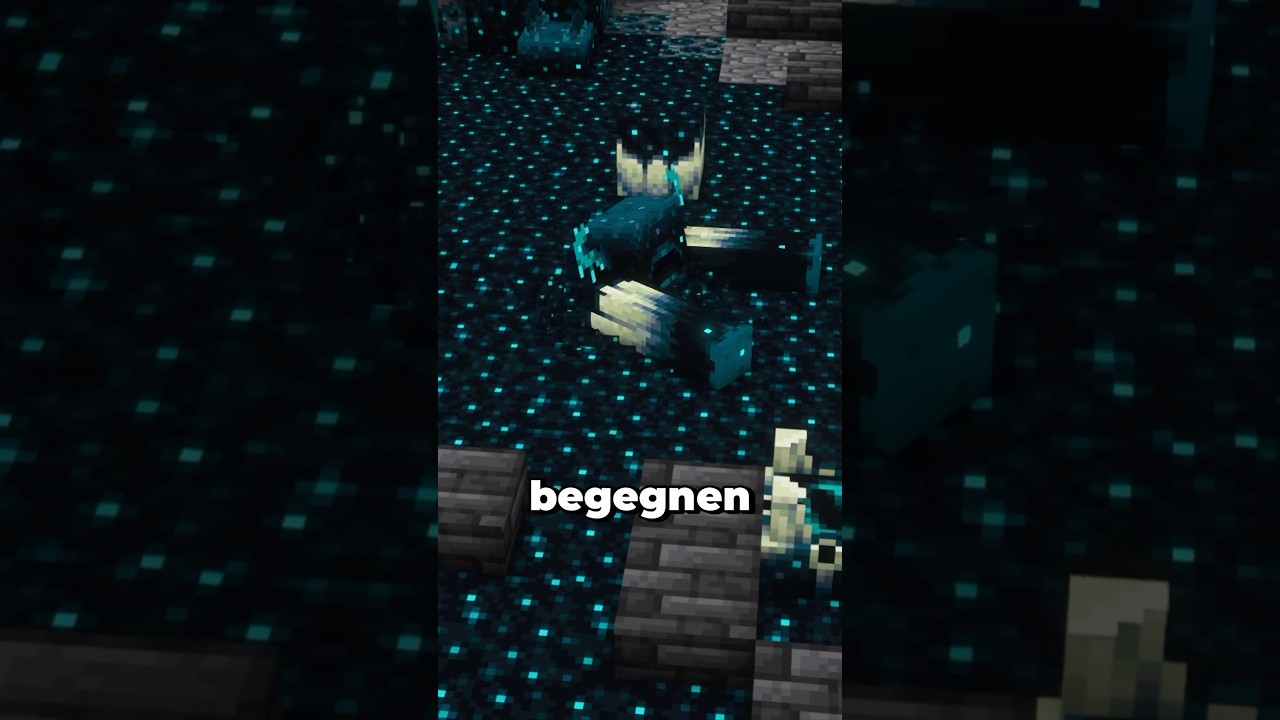 Das MUSST du &uuml;ber den Minecraft Warden wissen! #minecraft #minecraftshorts #holidayswithyoutube