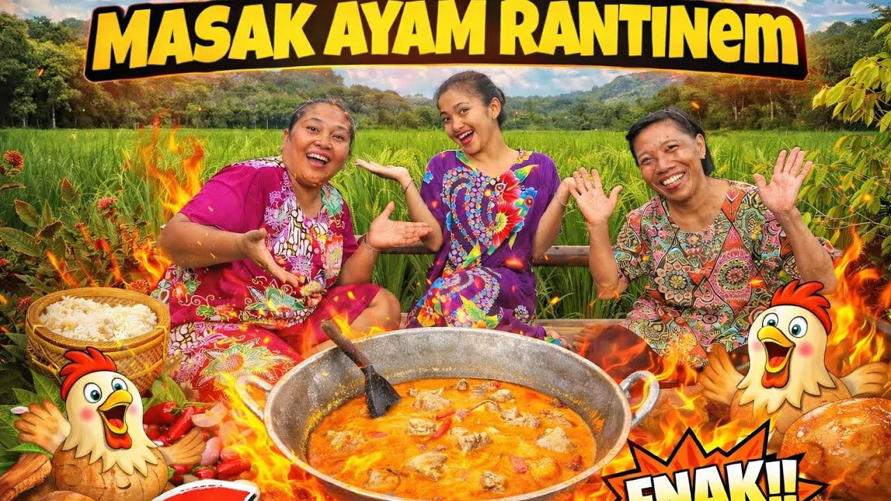 MASAK AYAM RANTINEM TERYATA RASANYA DI LUAR DUGAAN 