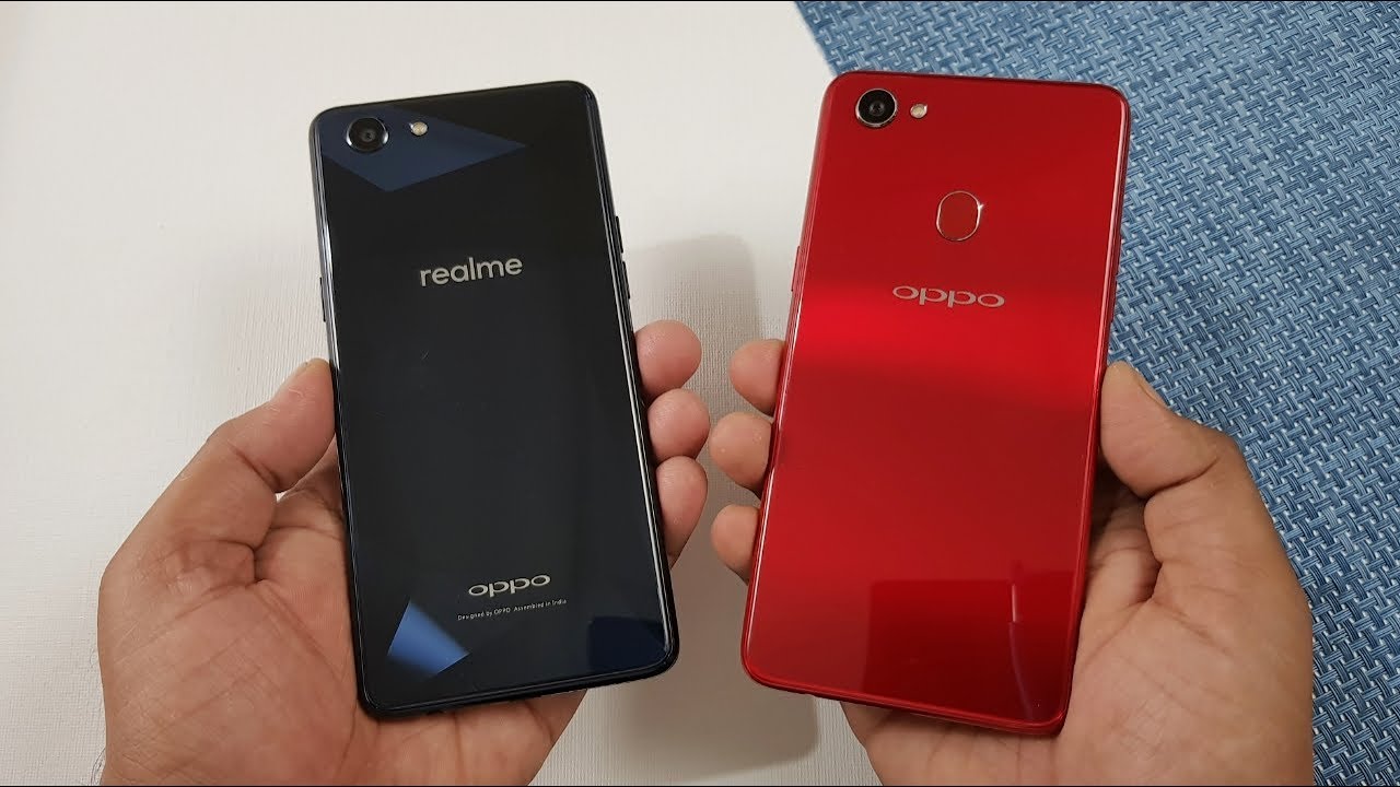 Oppo RealMe 1 vs Oppo F7 Speed Test !