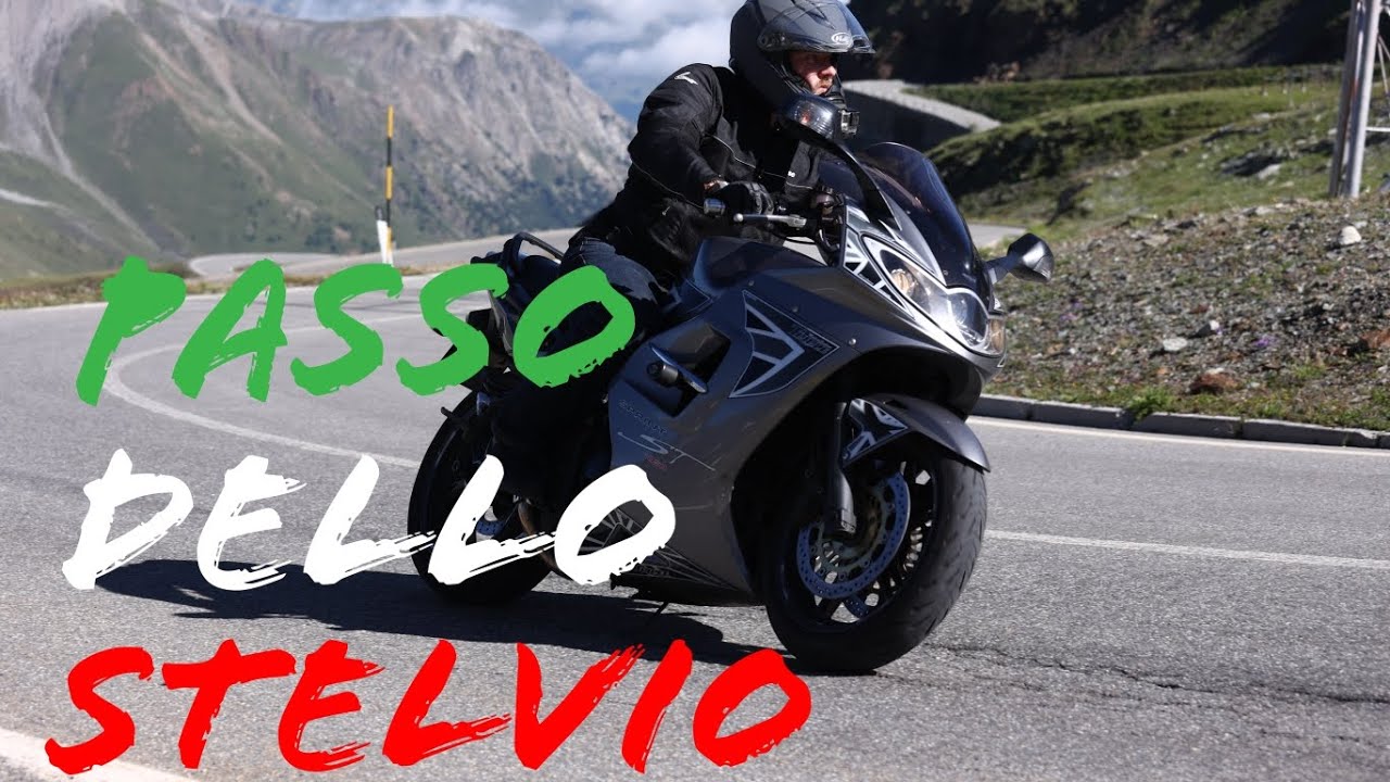 Bormio to Stelvio Pass on Triumph Sprint ST1050. Passo Dello Stelvio