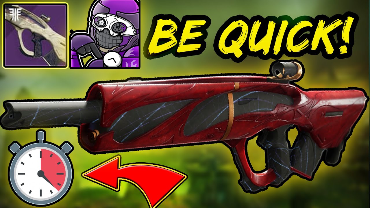 GET THIS PULSE RIFLE ASAP! (It could be gone soon)