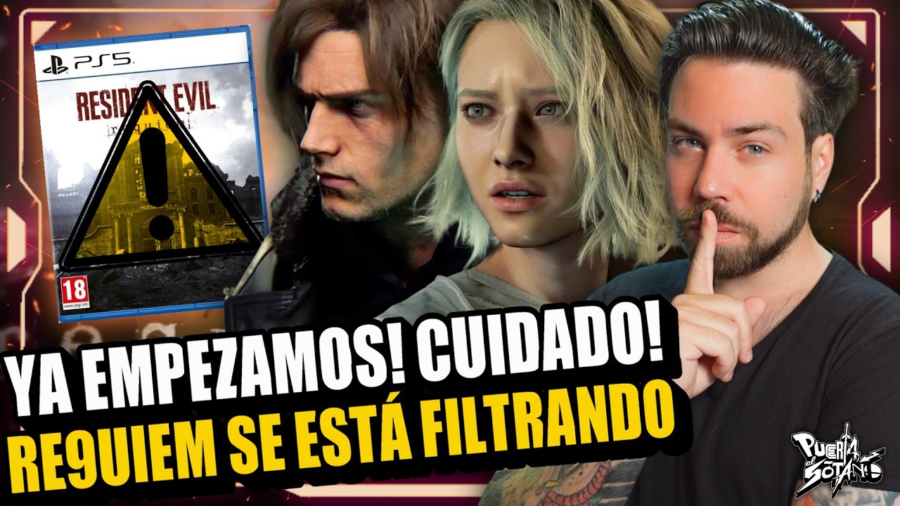 🔥MUCHO CUIDADO! Resident Evil Requiem SE ESTÁ FILTRANDO! PELIGRO DE SPOILERS! Siempre Igual...