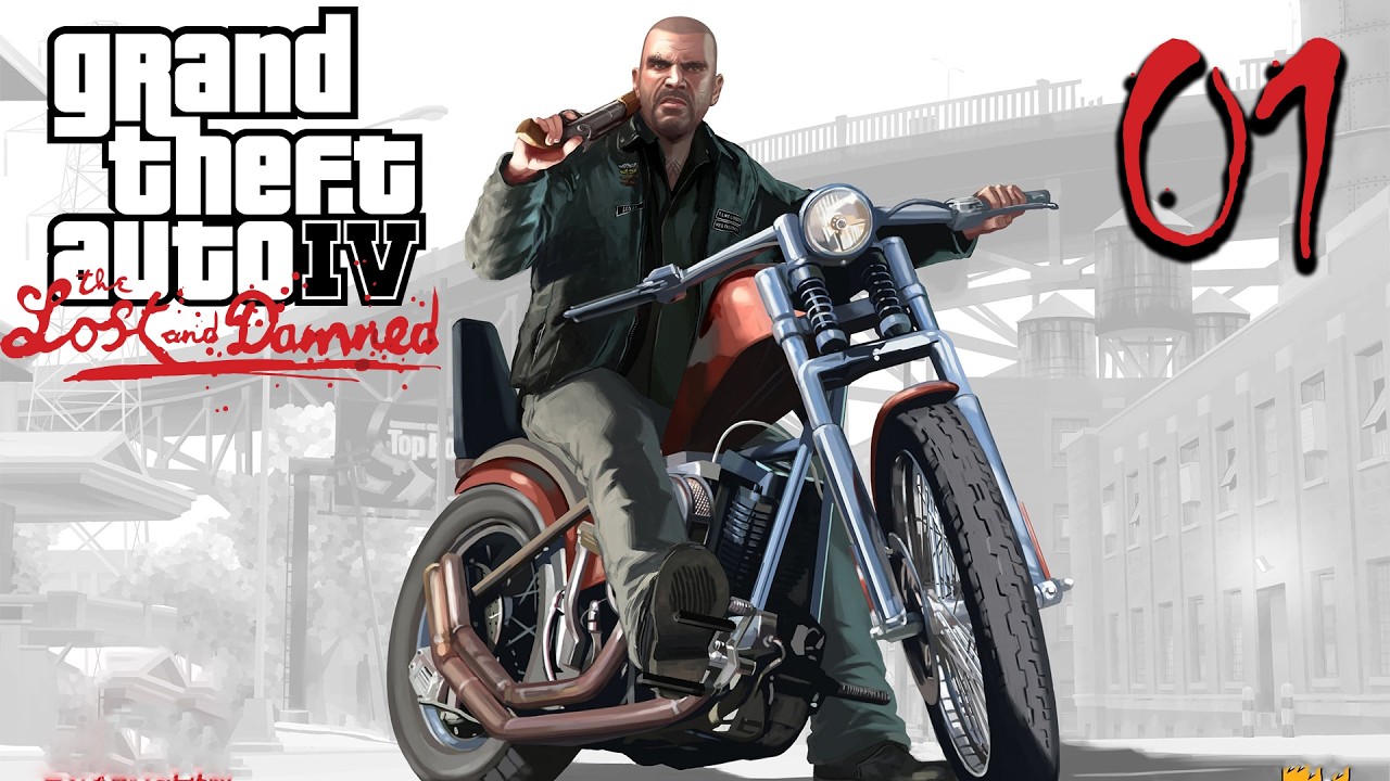 VIATA DE BIKER IN NEW YORK - RAZBOIUL BANDELOR MOTO - GTA IV THE LOST AND DAMNED - PART 1