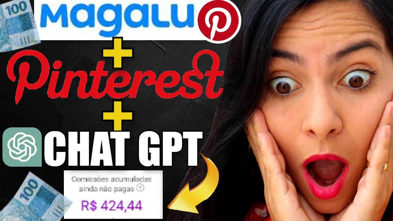 Como Vender No Pinterest Como Afiliado MAGALU Usando o Poder Do CHAT GPT (INCRÍVEL)