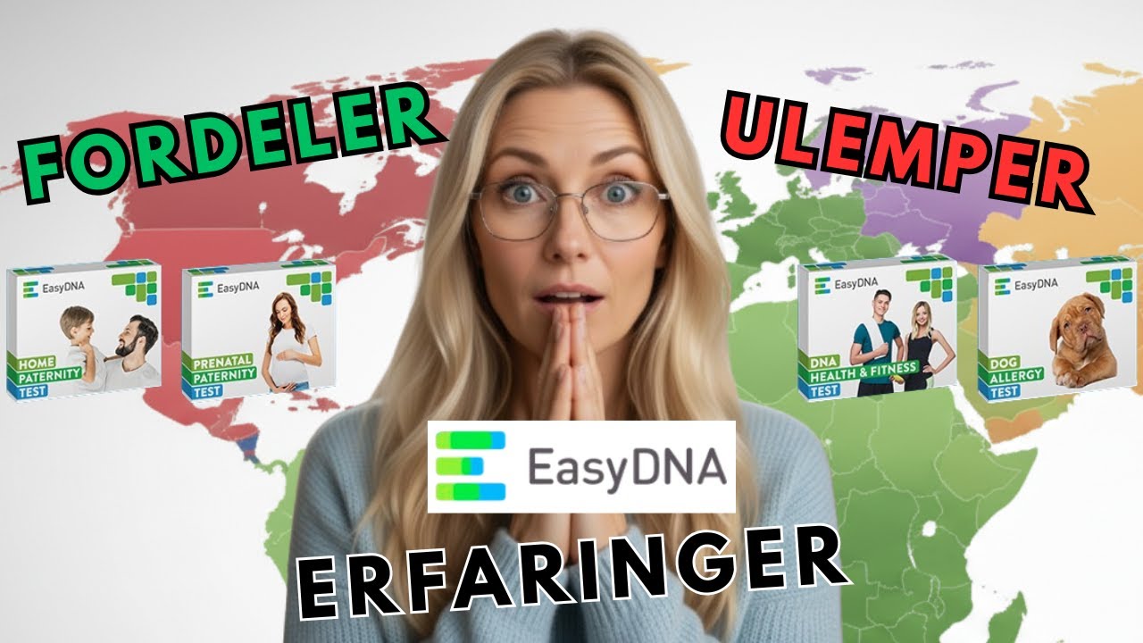 EASYDNA DNA-TESTER: Erfaringer og reelle resultater &ndash; Det du trenger &aring; vite f&oslash;r du kj&oslash;per
