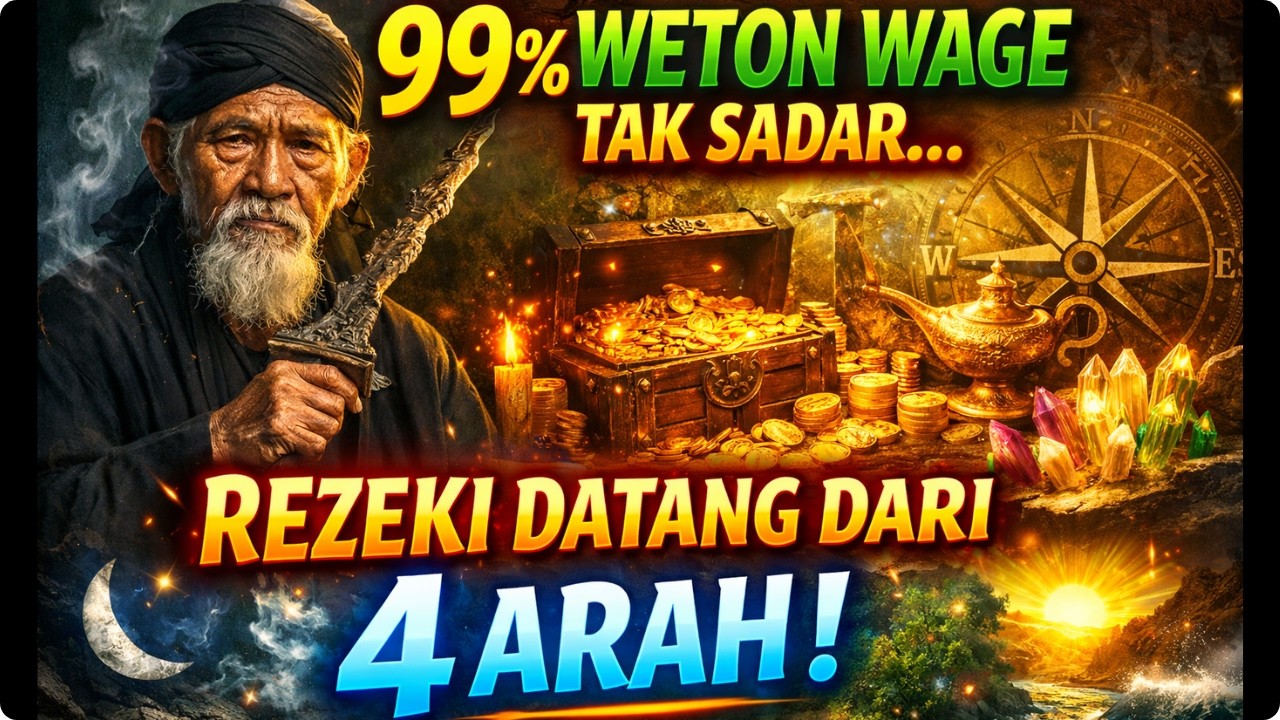99% WETON WAGE TAK MENYADARI 4 PINTU REZEKI INI