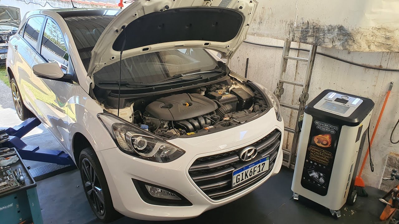 Hyundai i30 1.8 2016 - Troca Completa do Fluído da Transmissão Automática (com máquina)