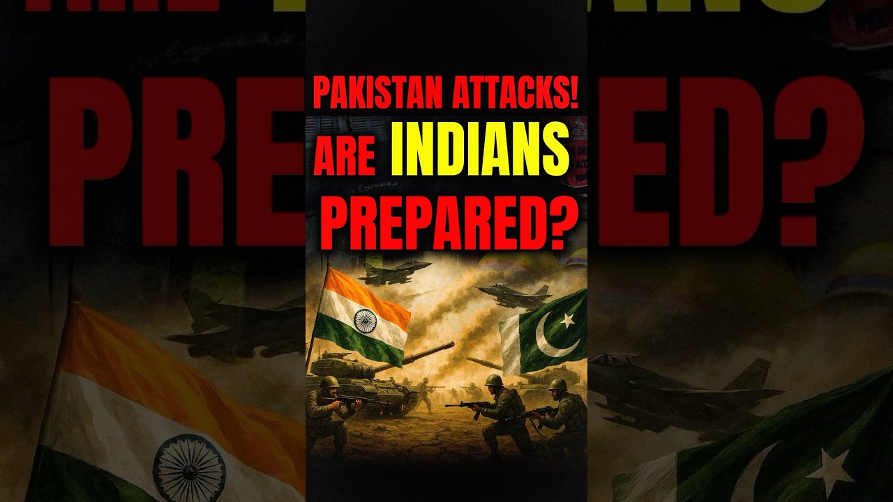 PAKISTAN ATTACKS! ARE INDIANS PREPARED? #IndiaBlackout #May7MockDrill #CivilDefenceDrill #blackout