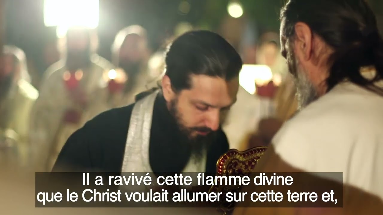 Réception des reliques de Saint Joseph l'Hésychaste à Tbilissi