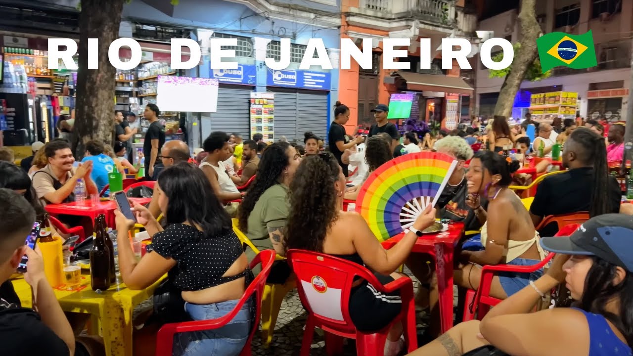 SATURDAY NIGHT IN RIO DE JANEIRO【4K】🌙🔥