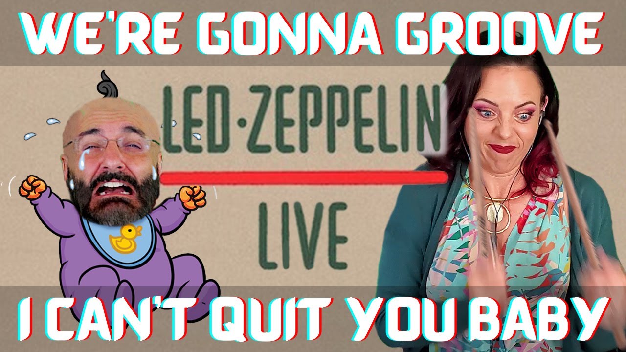 Royal Albert Hall LIVE 70 Pt 1 [Led Zeppelin Reaction] We're Gonna Groove—I Can't Quit You Baby—Coda