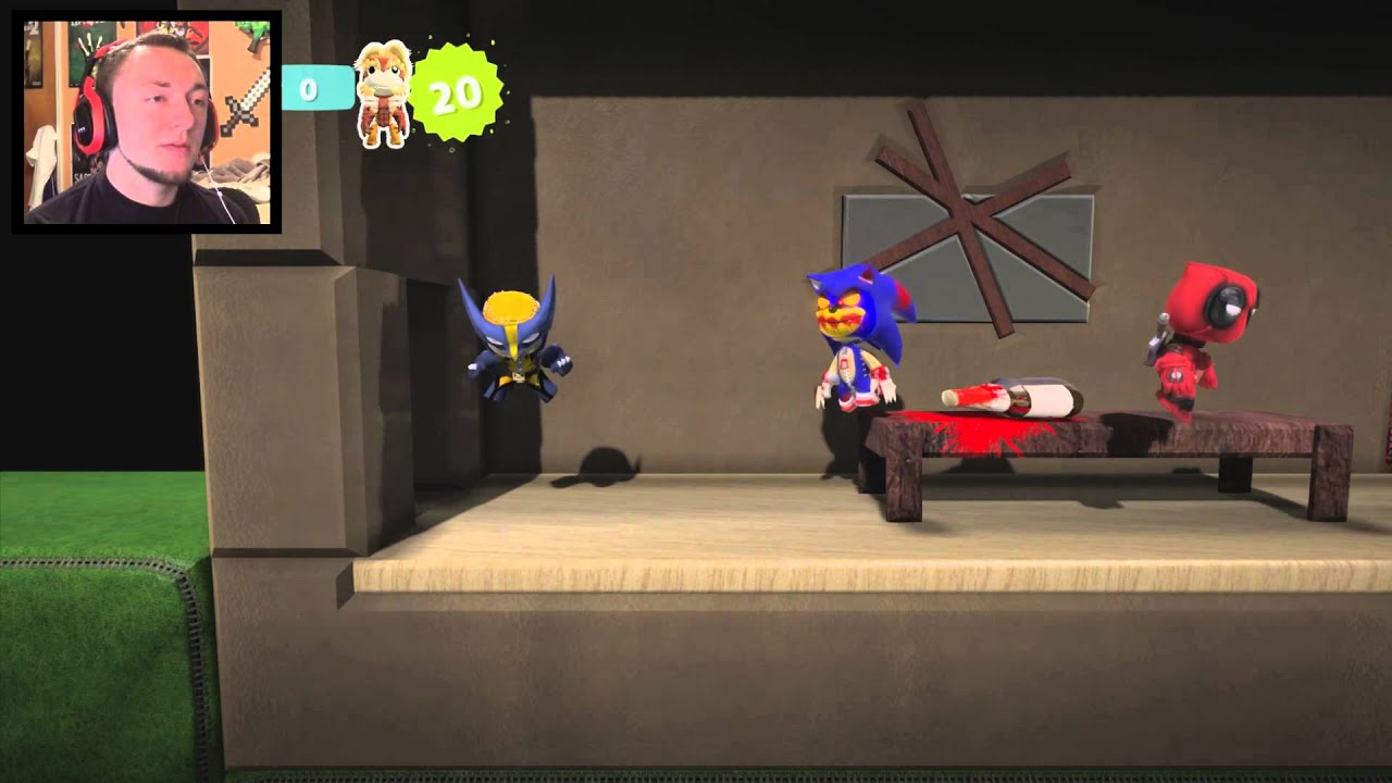 SONIC.EXE ПРЯТКИ! | Little Big Planet 3 Мультиплеер (15)