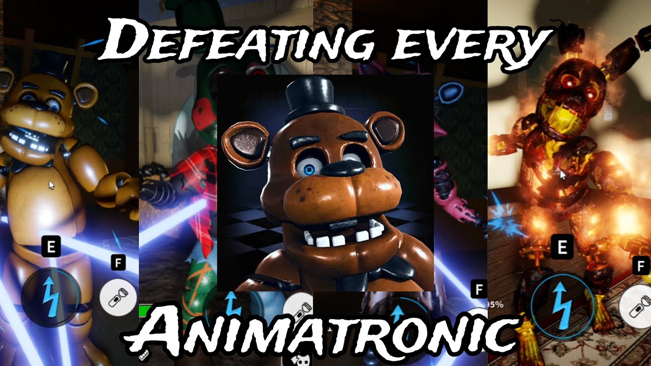Defeating every FNAF AU Animatronic