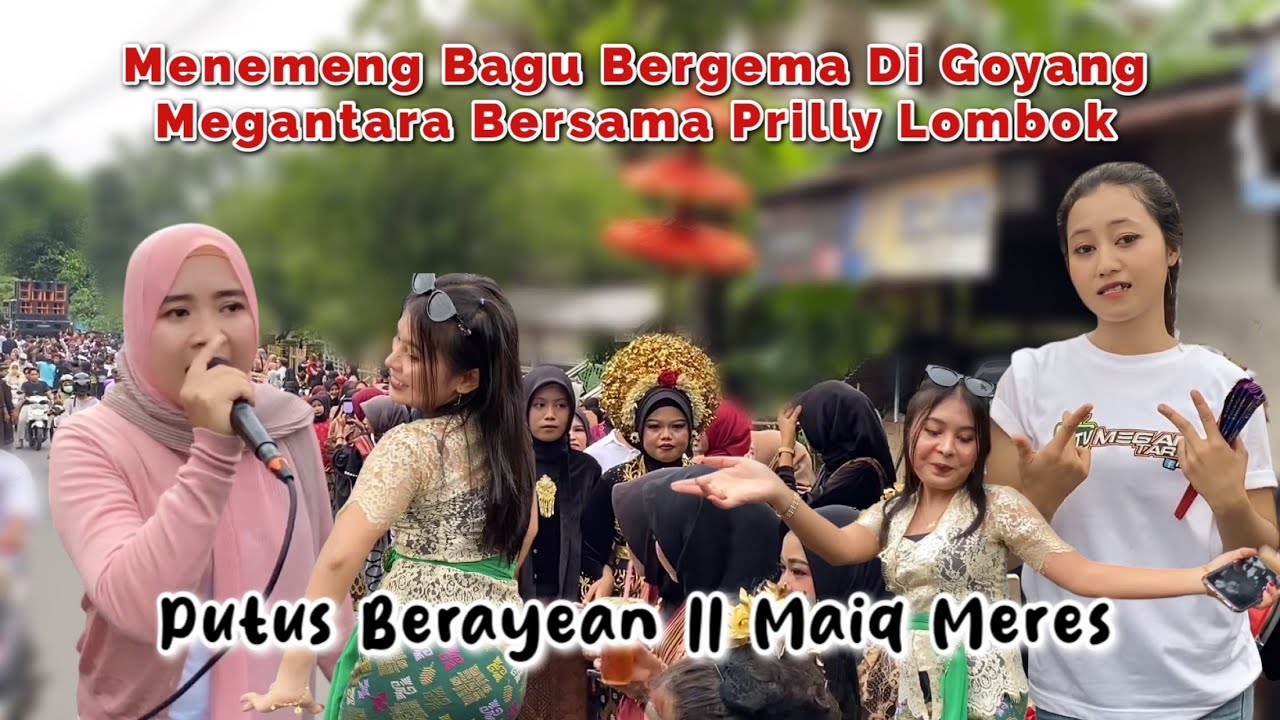 Megantara menggoyang warga menemeng hari ini bersama pengiring cantik mirif prilly