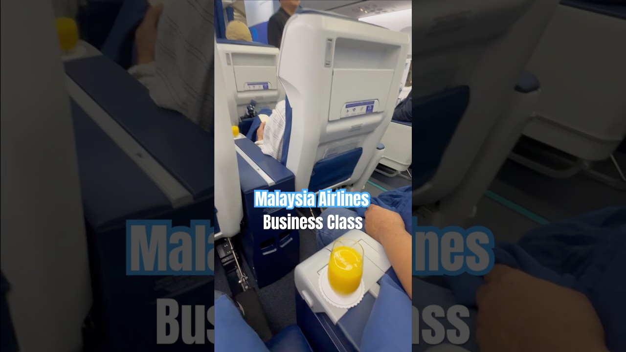 Malaysia Airlines Business Class Boeing B737-800 - what it&rsquo;s like