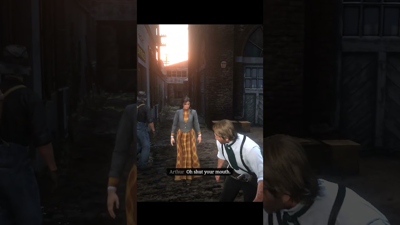 Arthur gets drunk during the mission with Mary