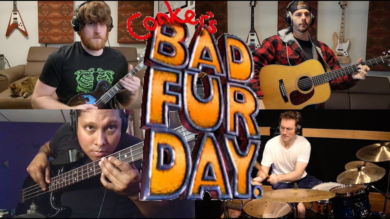 Conker's Bad Fur Day - Windy and Co Cover (Feat. Chalmers Croft, Joe Muntal and Dave Delvalle)